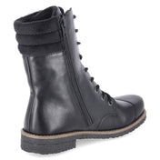 Schnürstiefeletten  Schwarz