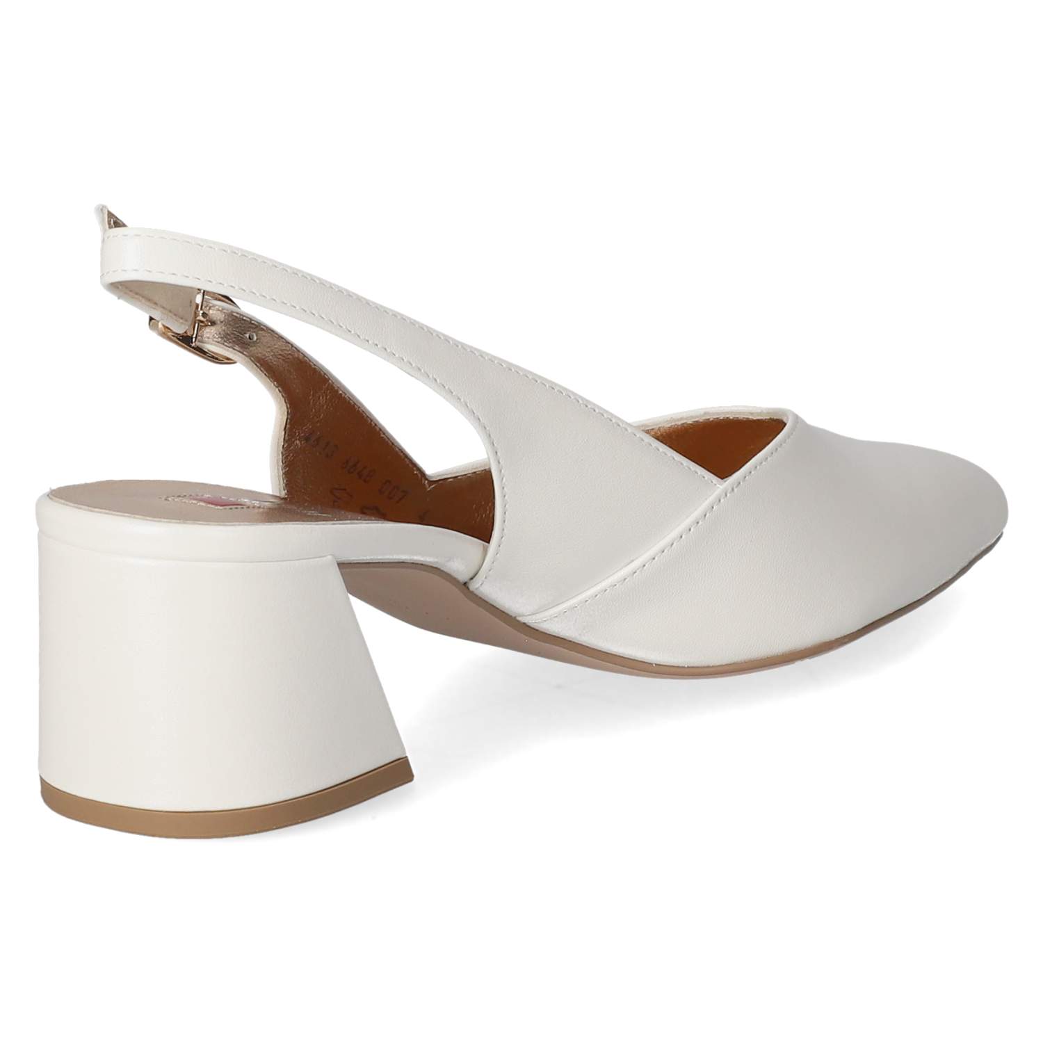 Slingpumps  Weiß