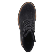 Schnürboots  Schwarz