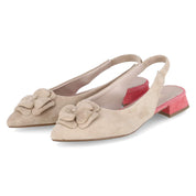 Slingballerinas Beige