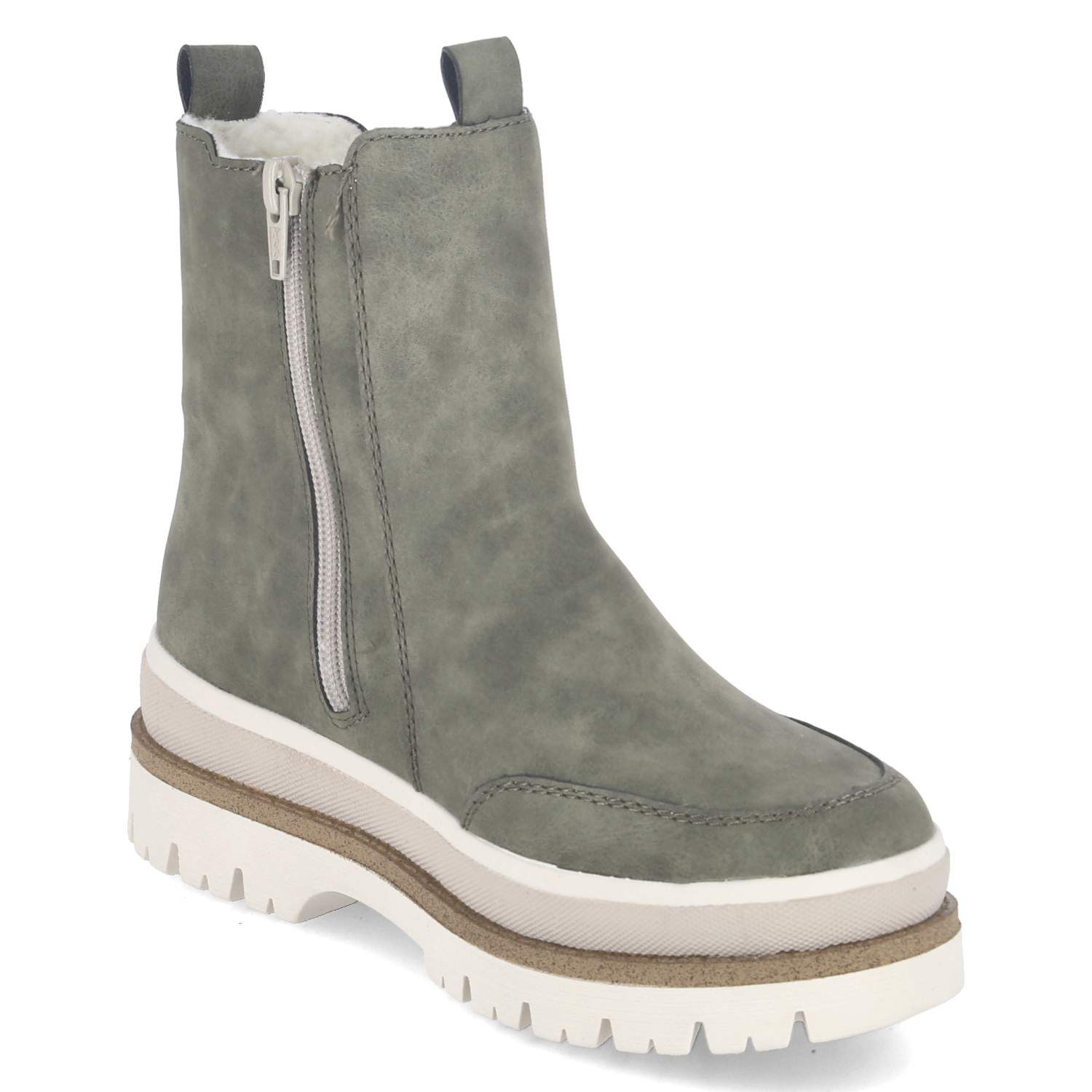 Winter Chelsea Boots  Grün