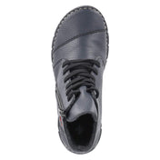 Schnürstiefeletten  Braun