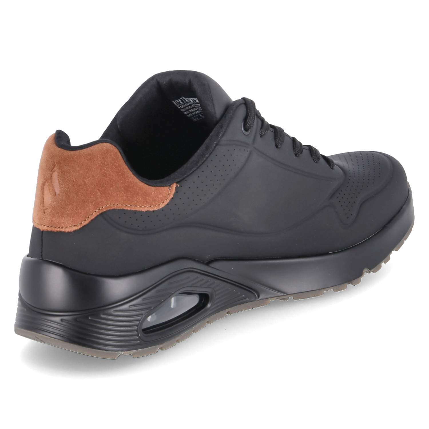 Low Sneaker SUITED ON AIR  Schwarz