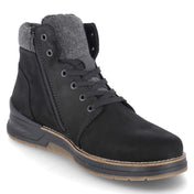 Schnürstiefeletten  Schwarz