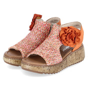 Sandalen  Orange