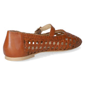 Spangenballerinas  Braun