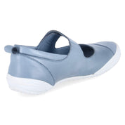 Spangenballerinas Blau