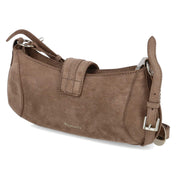 Schultertasche MARINA SUEDE  Beige