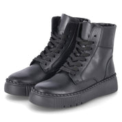 Schnürstiefeletten  Schwarz