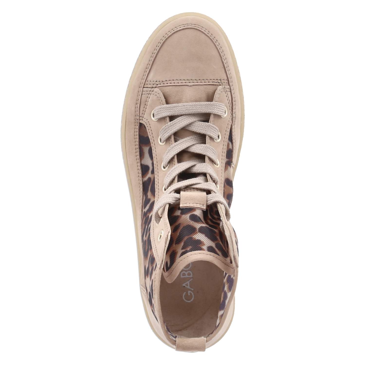 High Sneaker  Beige