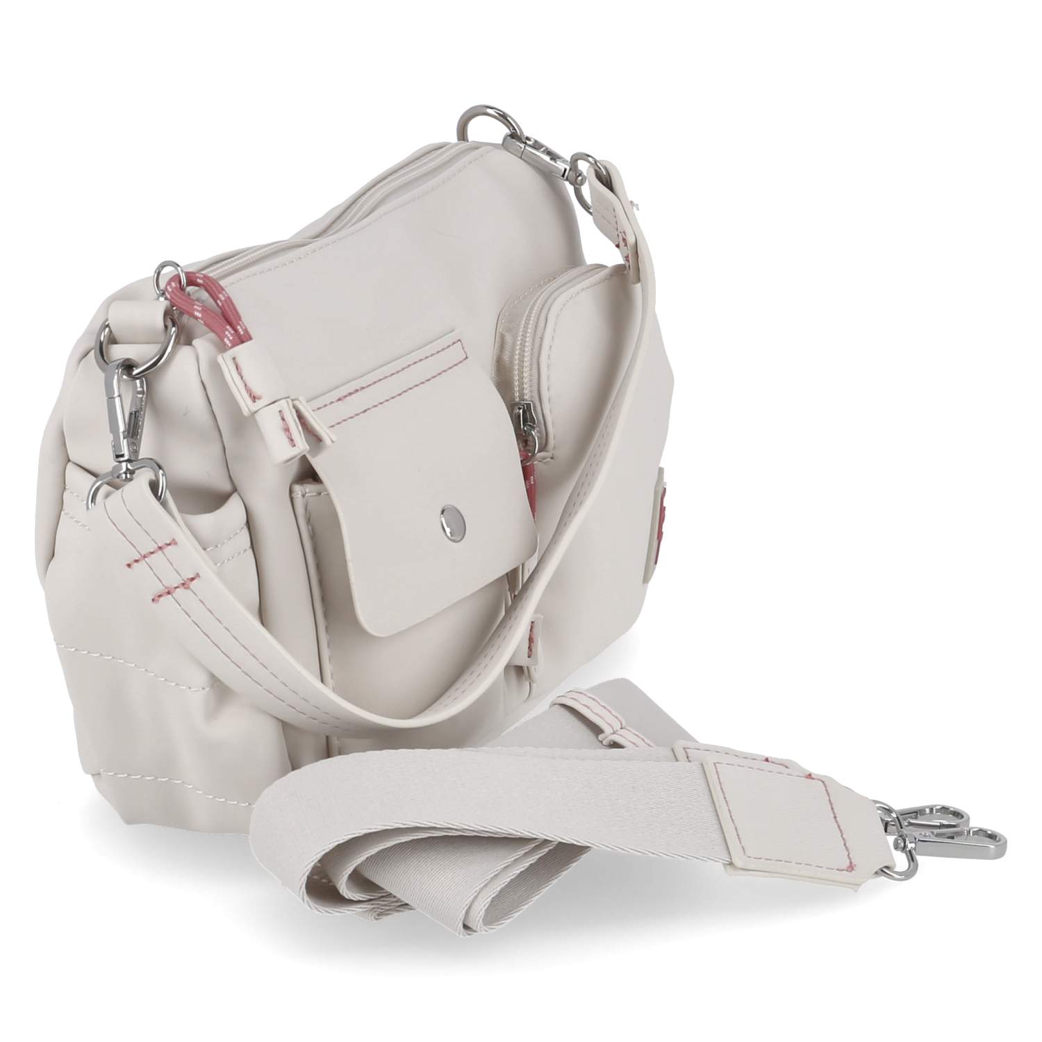 Schultertasche  Weiß