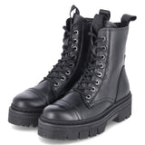 Schnürboots  Schwarz