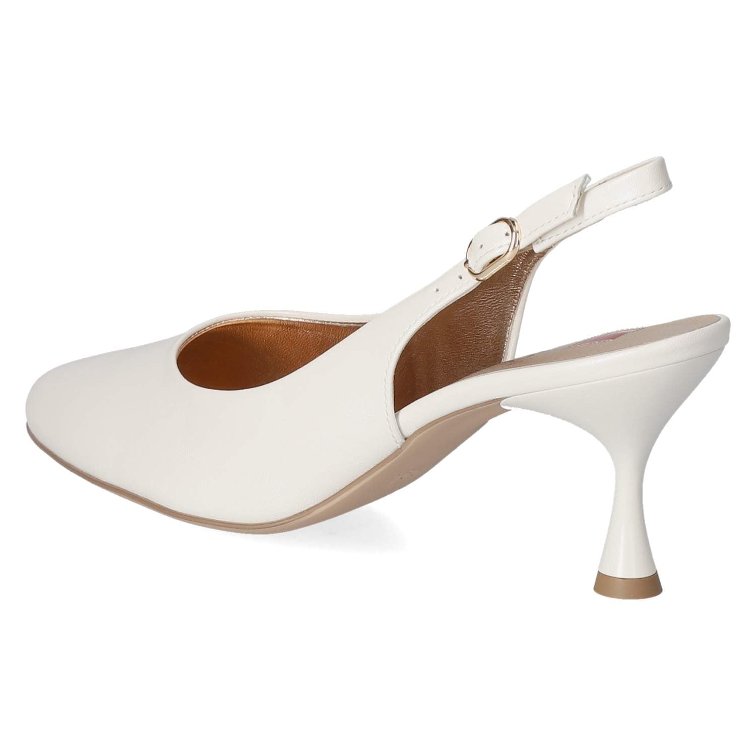 Slingpumps  Weiß