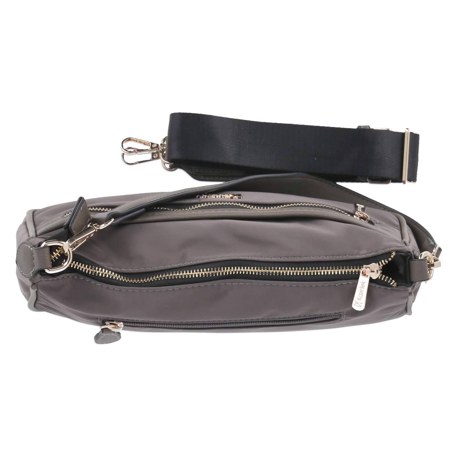 Schultertasche  Taupe