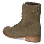 Schnürstiefeletten  Grün