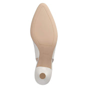 Slingpumps  Weiß