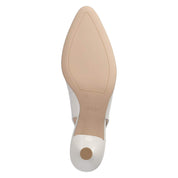 Slingpumps  Weiß