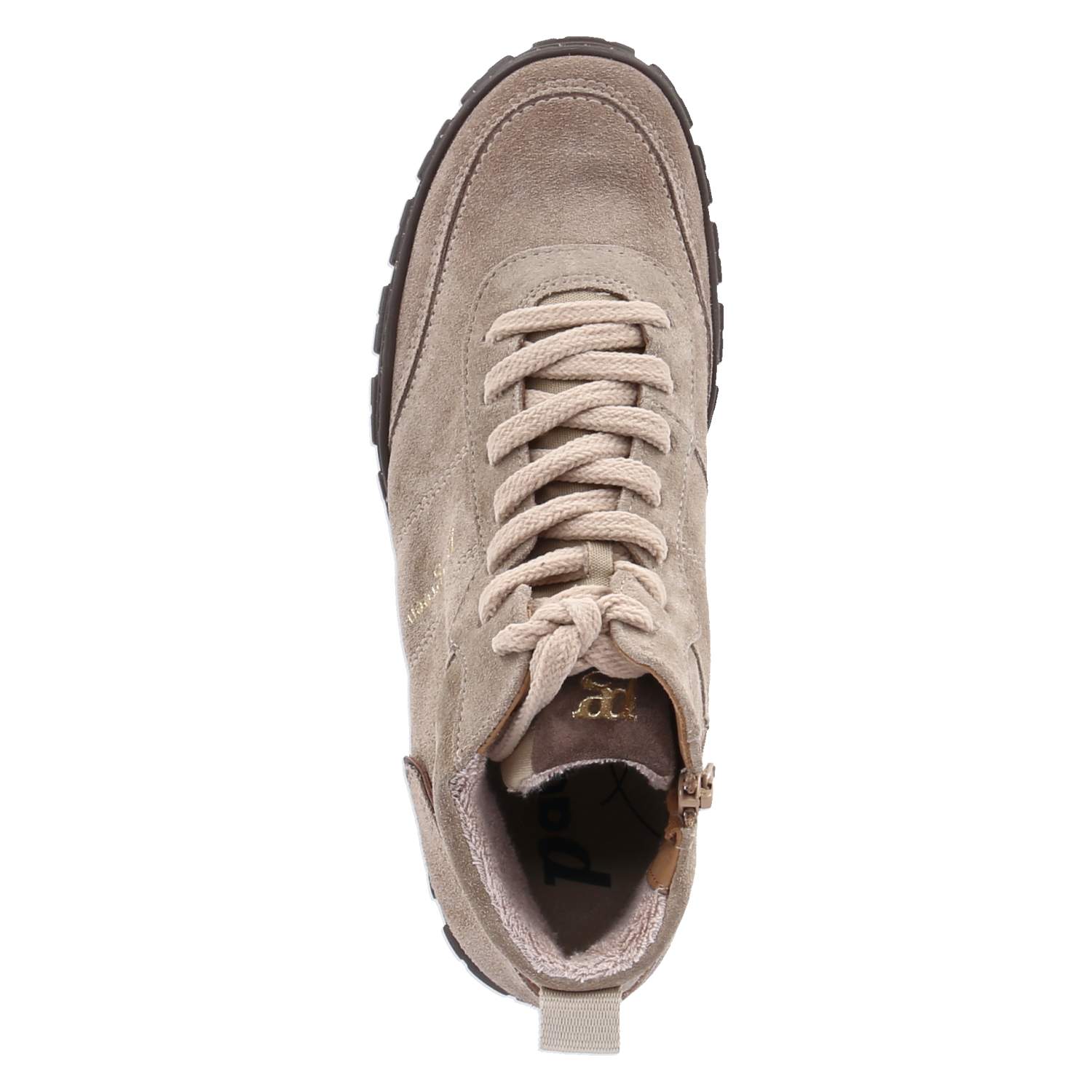 Schnürboots  Beige