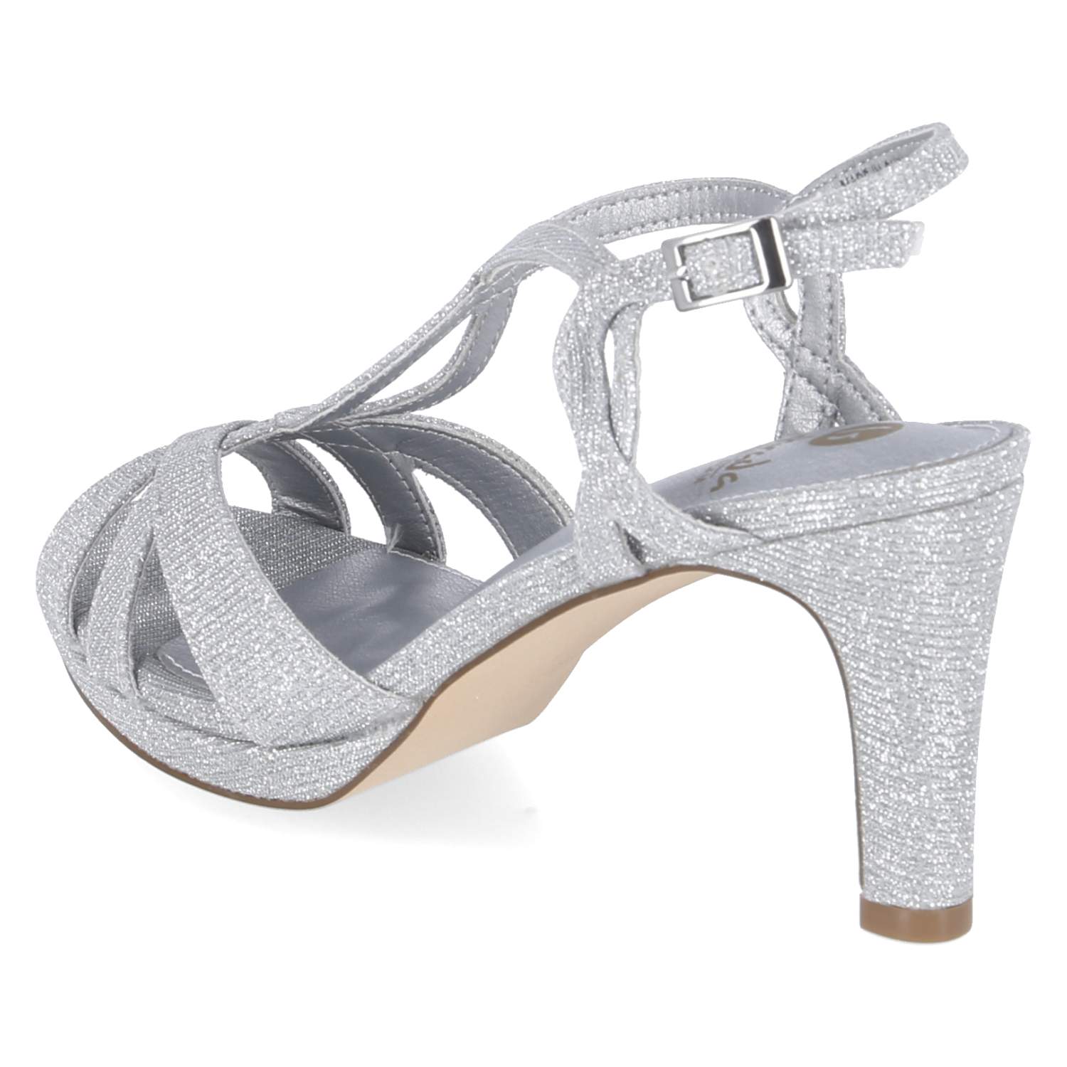 Glam-Sandaletten  Silber