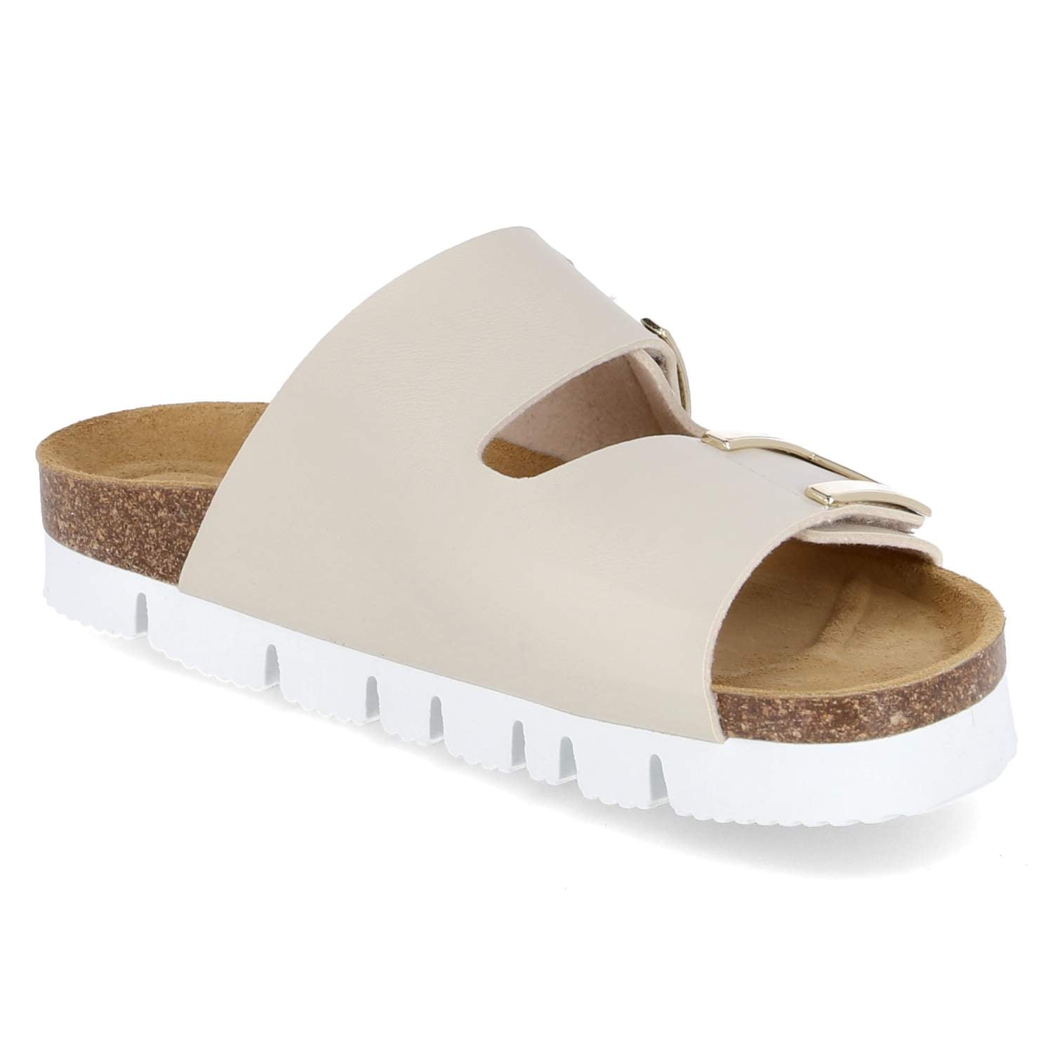 Pantoletten  Beige