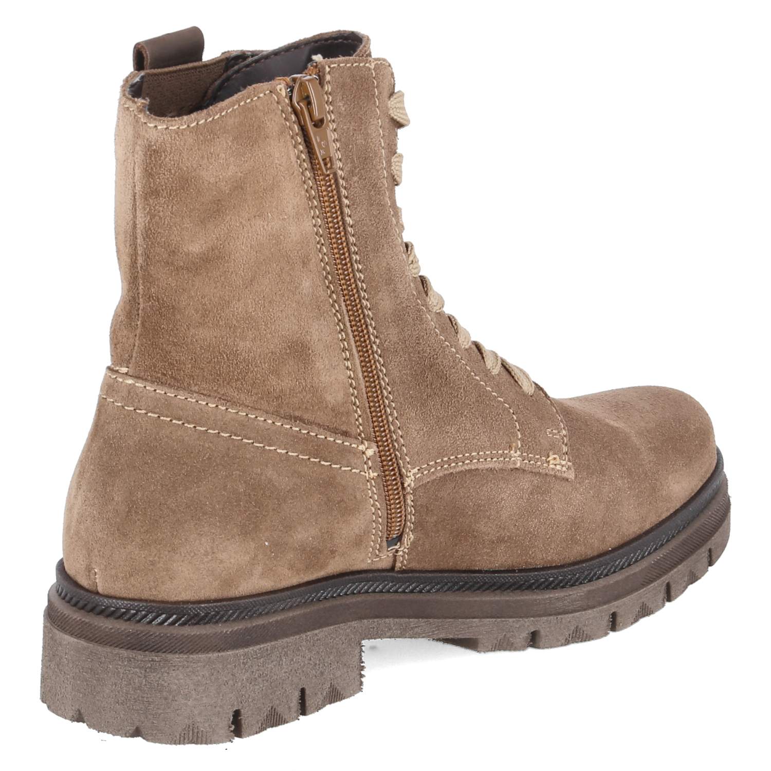 Schnürboots  Braun