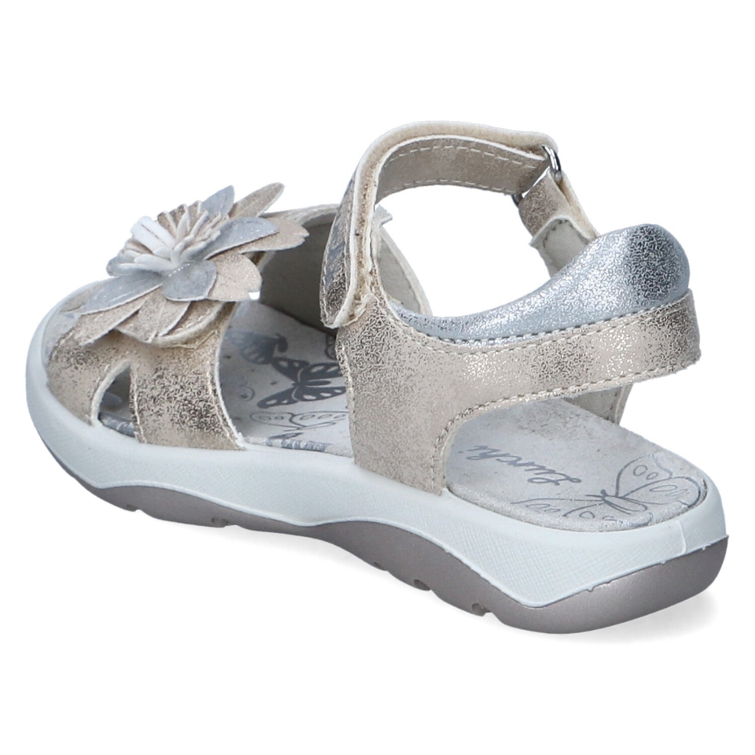 Sandalen FLORA  Gold