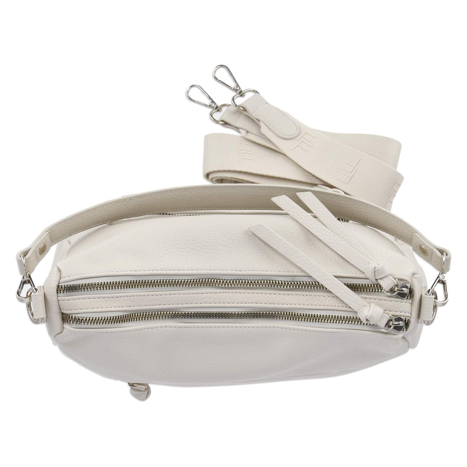 Schultertasche  Beige