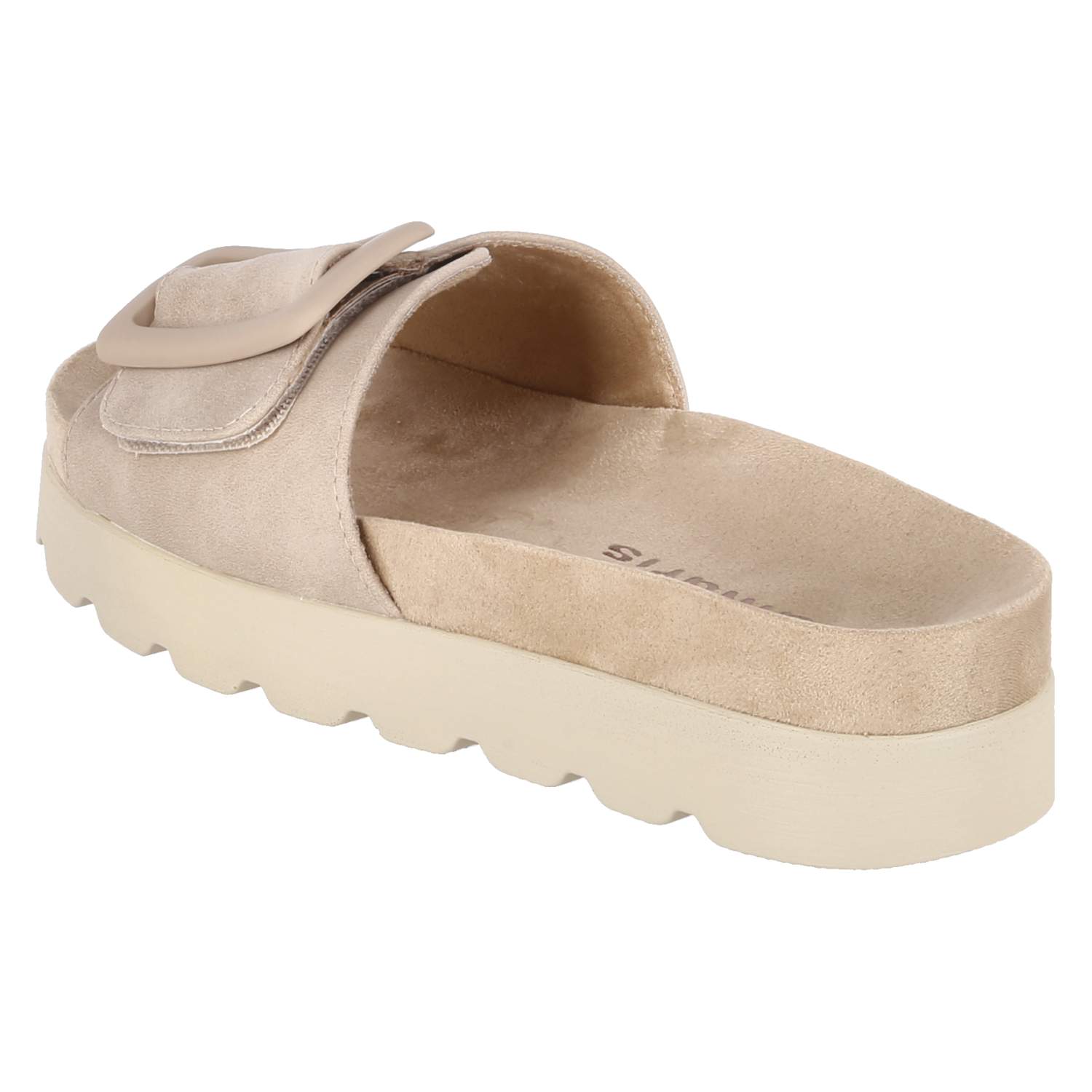 Pantoletten  Beige