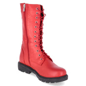 Schnüstiefel  Rot