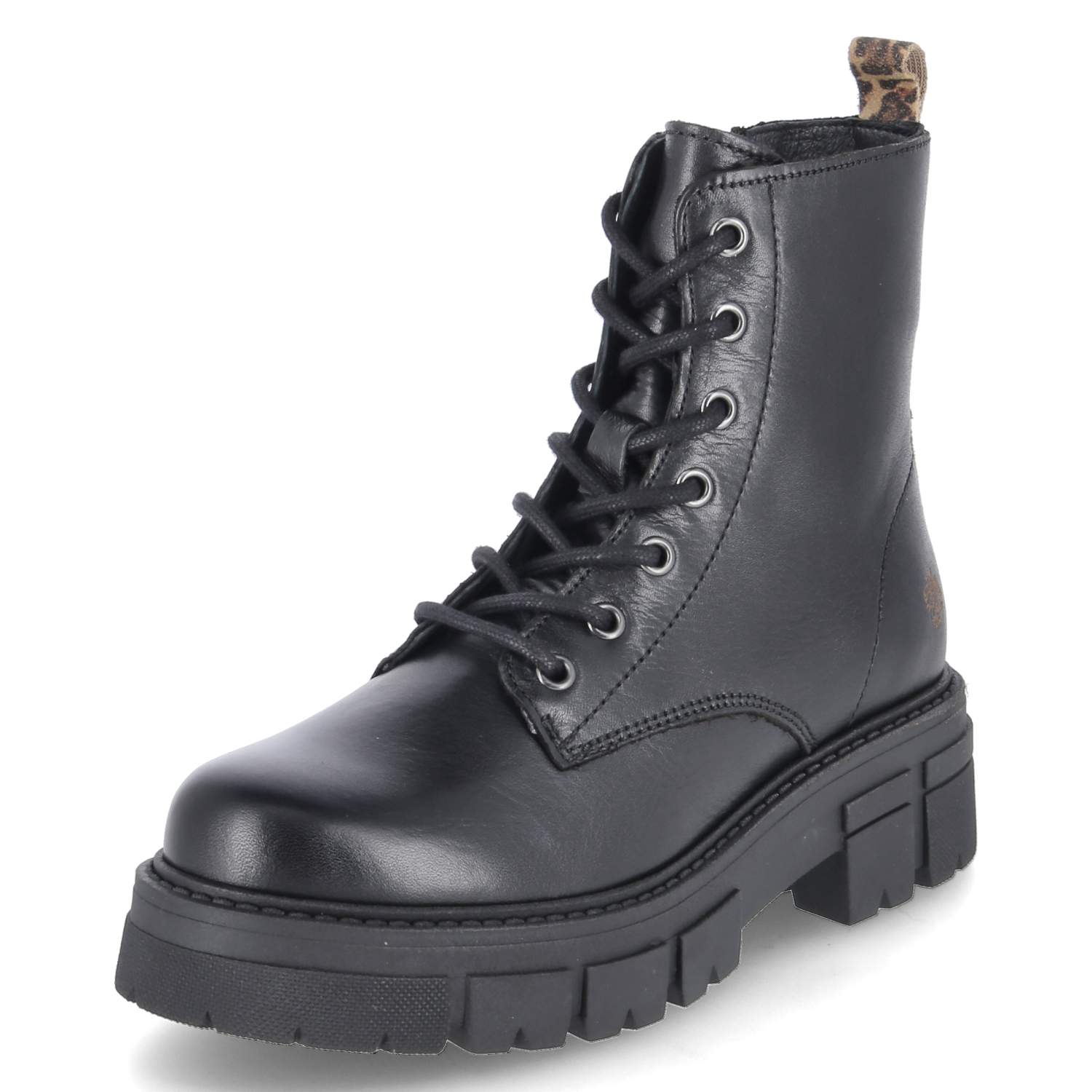 Schnürboots CASTLE 1.1  Schwarz