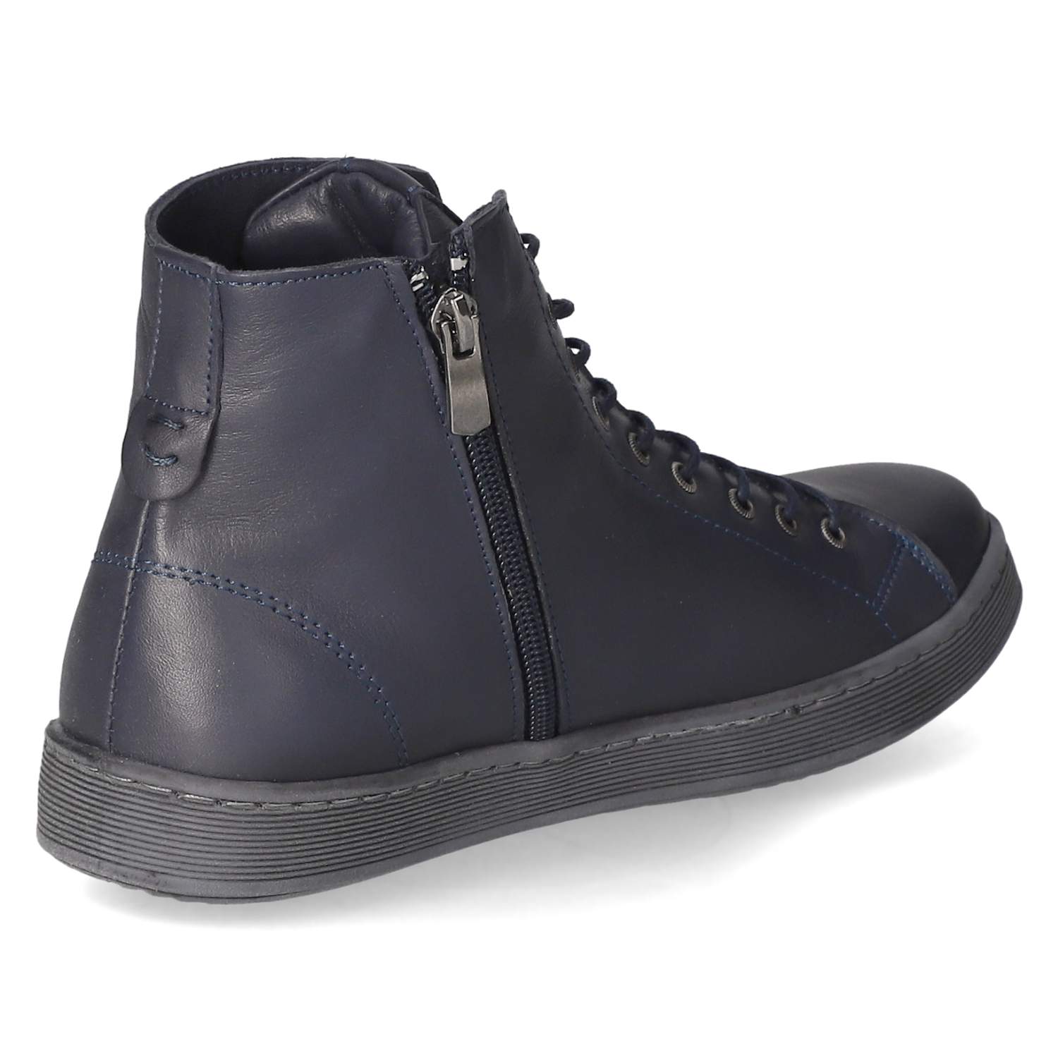 Schnürstiefeletten  Blau