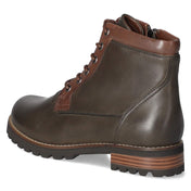 Schnürstiefeletten  Grün