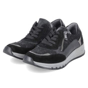 Low Sneaker APRIL  Schwarz