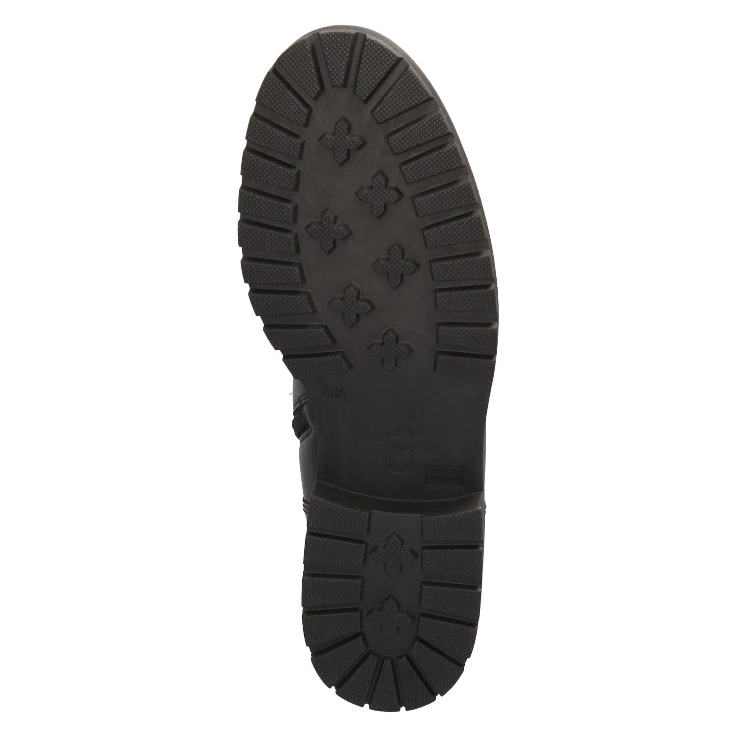 Schnürstiefeletten  Schwarz
