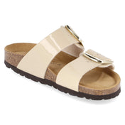 Pantoletten  Beige