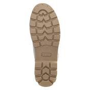 Schnürstiefeletten  Beige