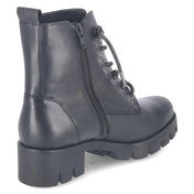 Schnürstiefeletten  Schwarz