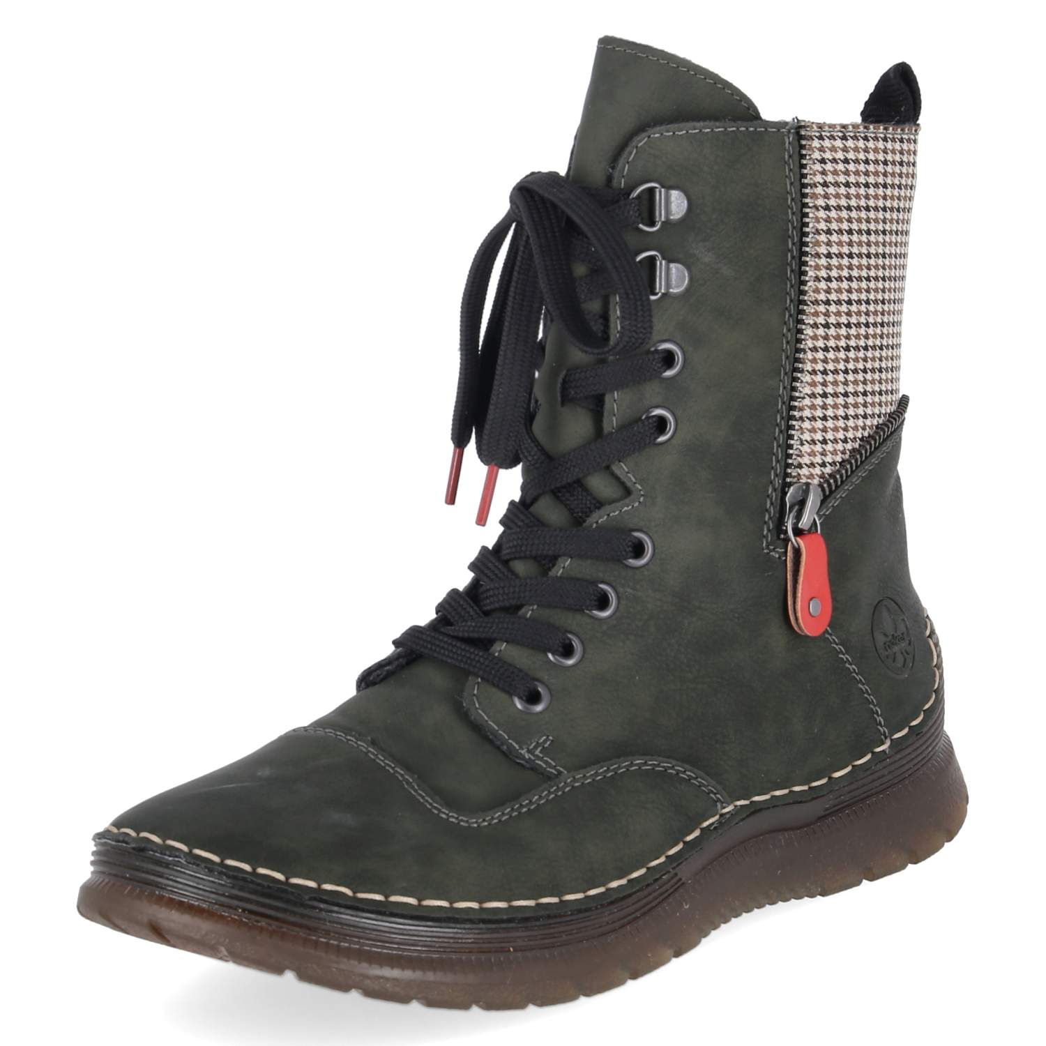 Schnürboots  Grün