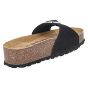 Plateau-Pantoletten JELIA PL Schwarz
