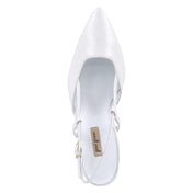 Slingpumps  Weiß