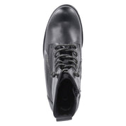 Schnürstiefeletten  Schwarz