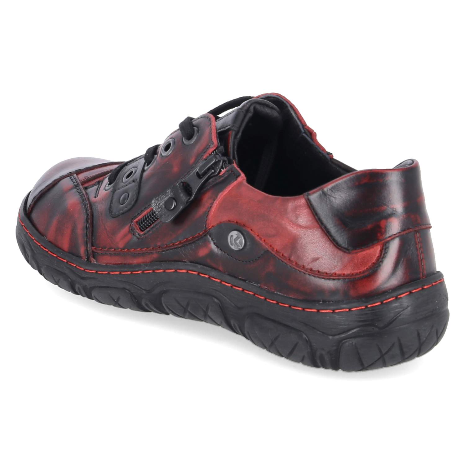 Halbschuhe  Rot
