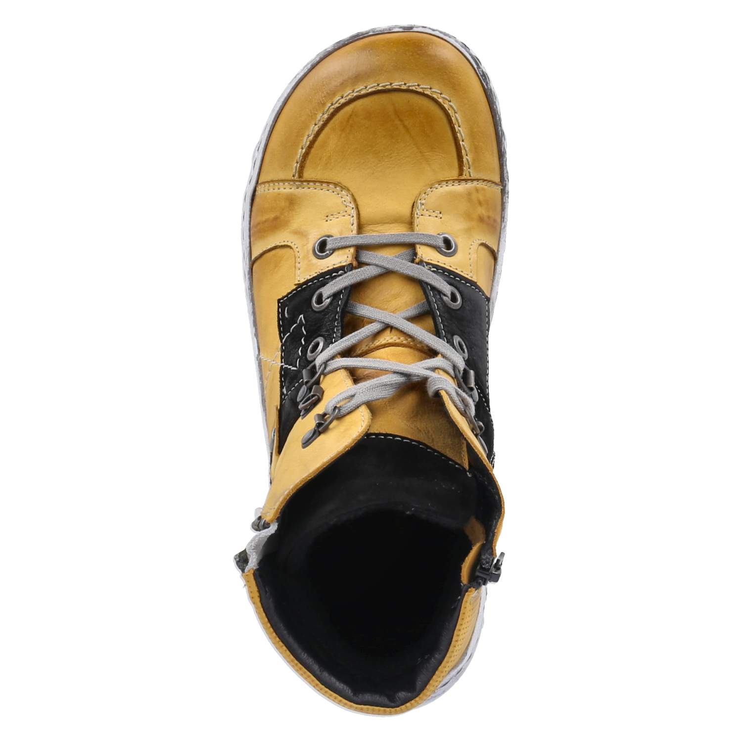 Schnürboots  Gelb