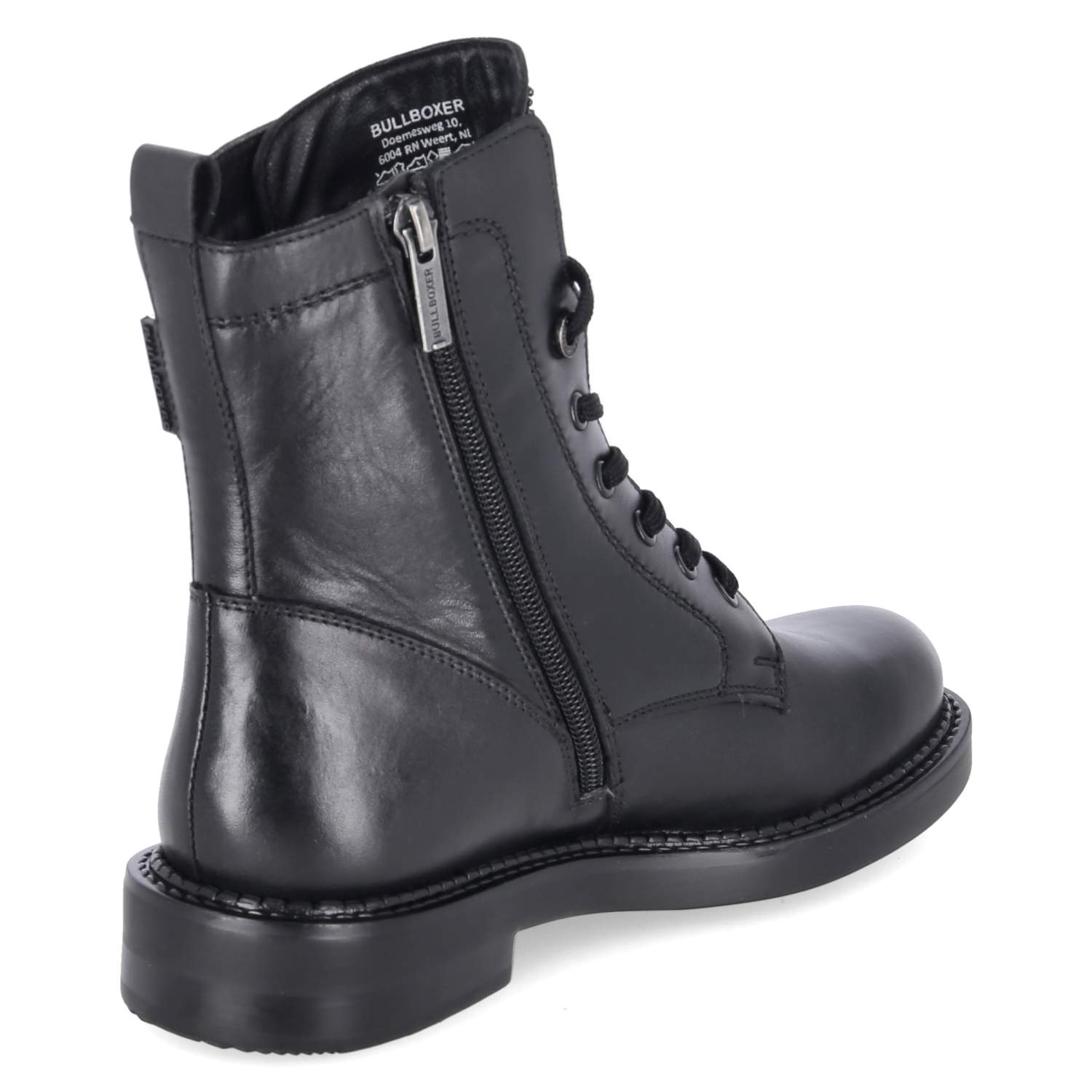 Schnürboots  Schwarz