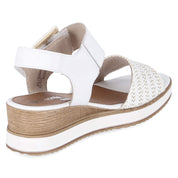 Keilsandalen  Weiß