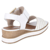 Keilsandalen  Weiß