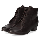 Schnürstiefeletten  Braun