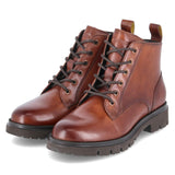 Schnürstiefeletten  Braun