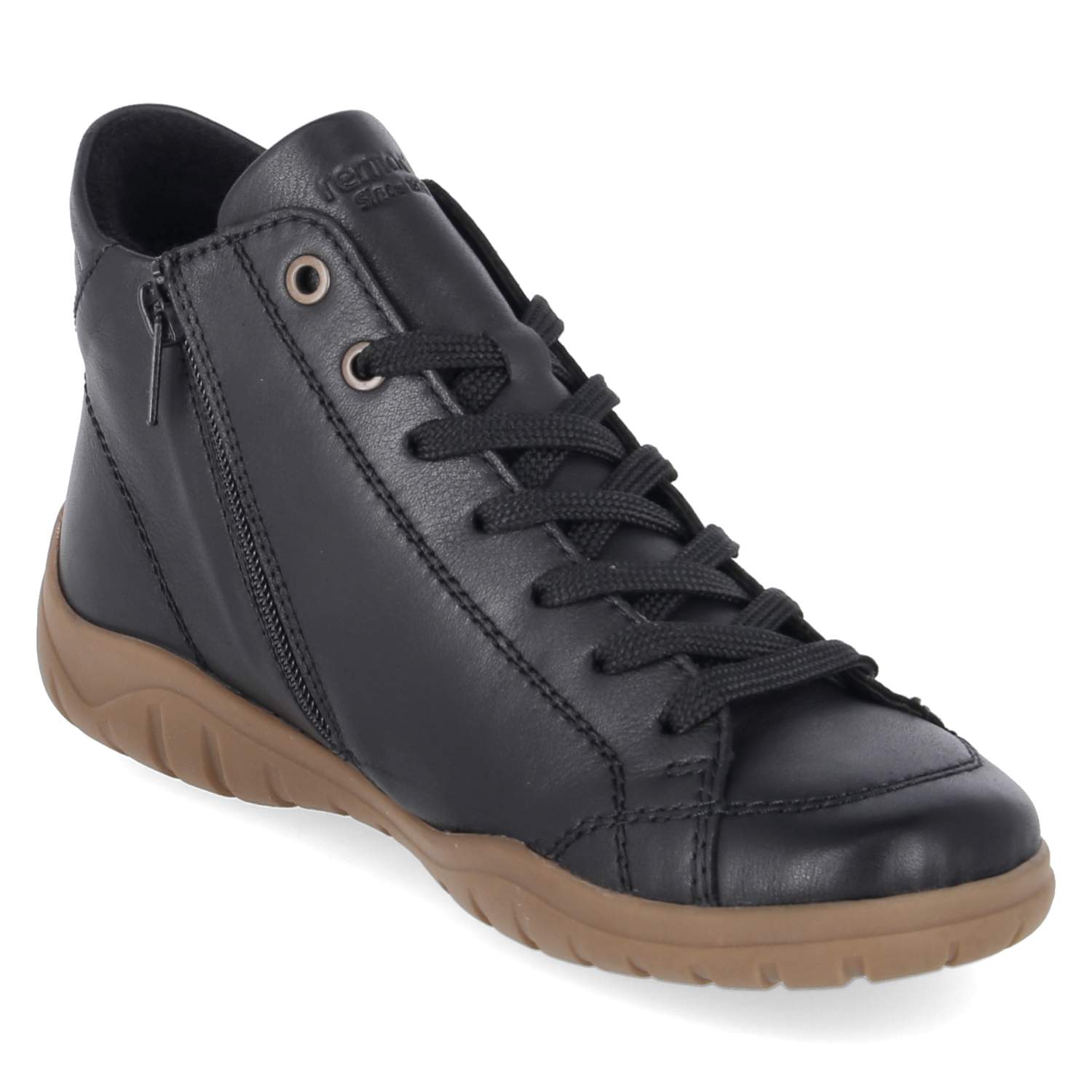 Schnürstiefeletten  Schwarz