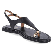 Zehentrenner-Sandalen  Schwarz
